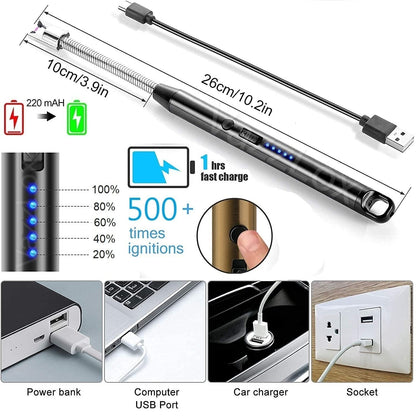 Rechargeable Electric Multipurpose Lighter